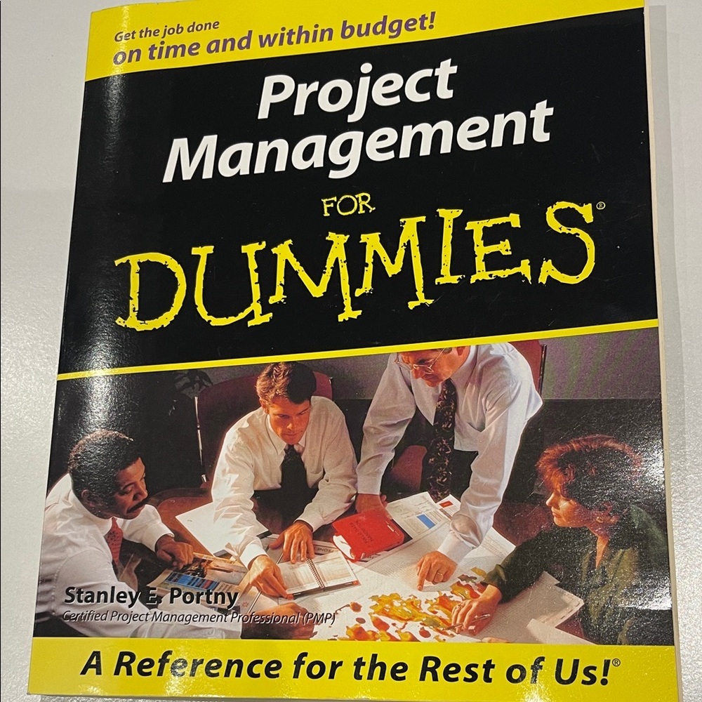Project Management For Dummies by Stanley E. Portn book - Picture 1 of 2